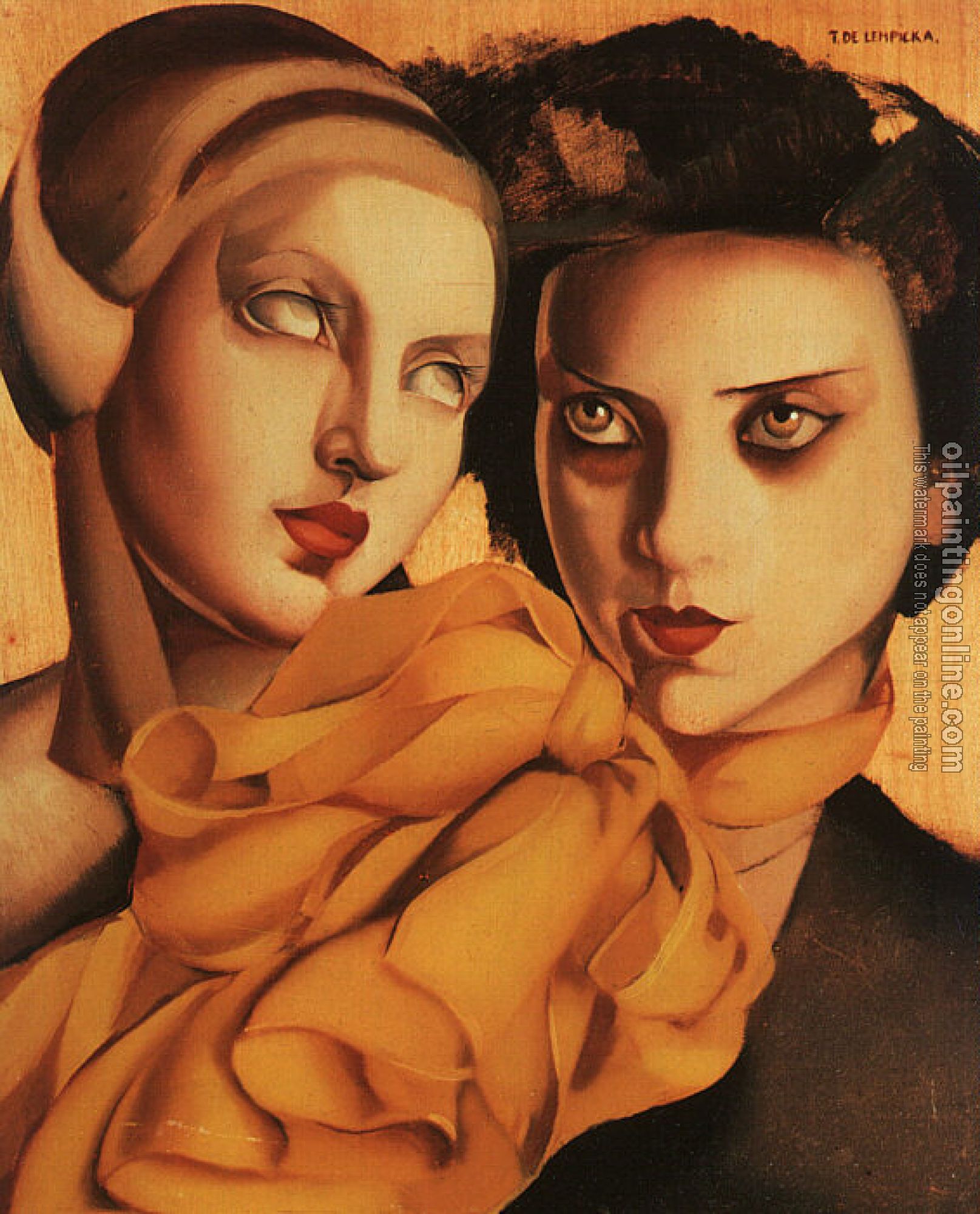 Lempicka, Tamara de - Abstract Oil Painting